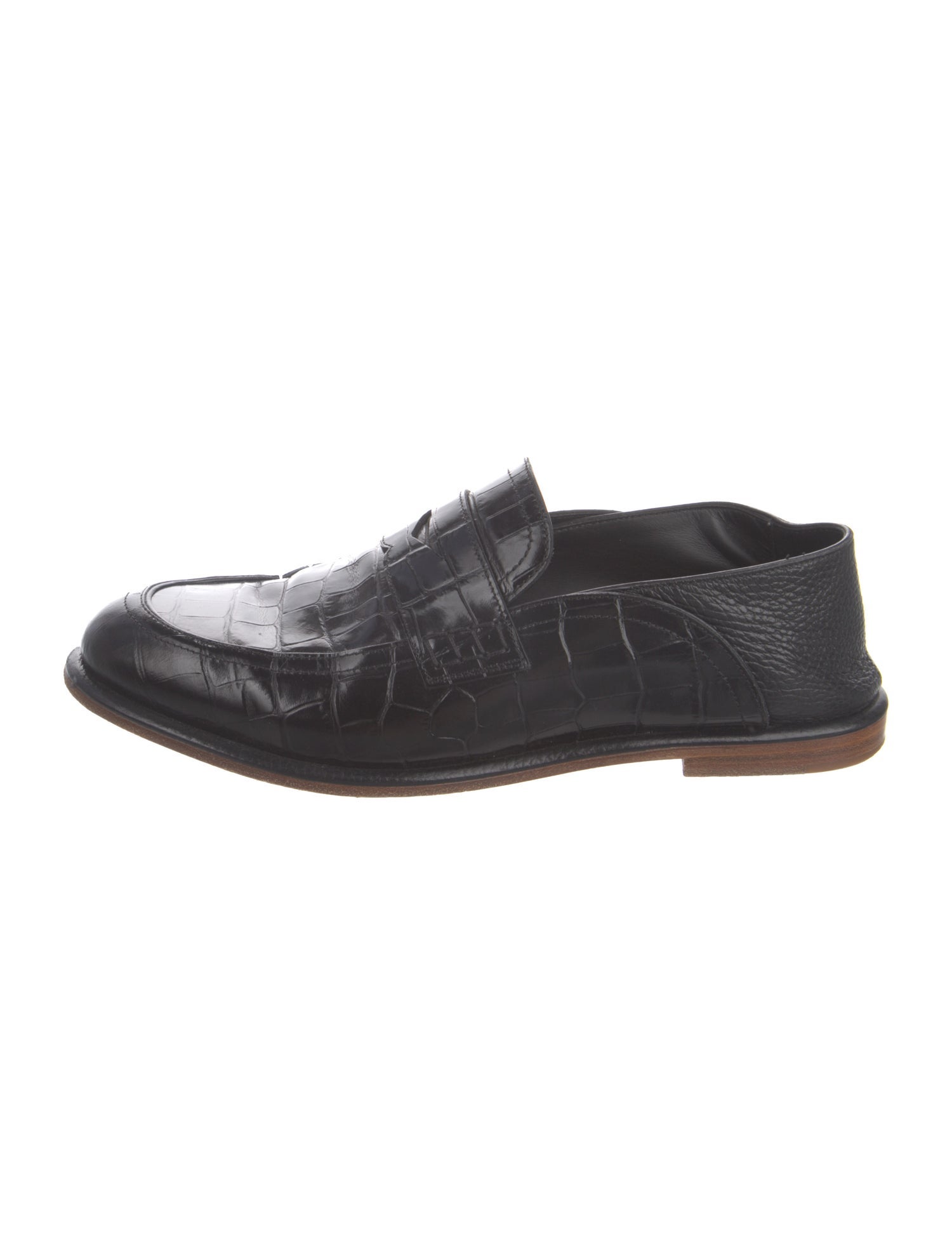 Loewe Leather Loafers
