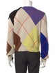 Loewe Argyle Print Cashmere Pullover