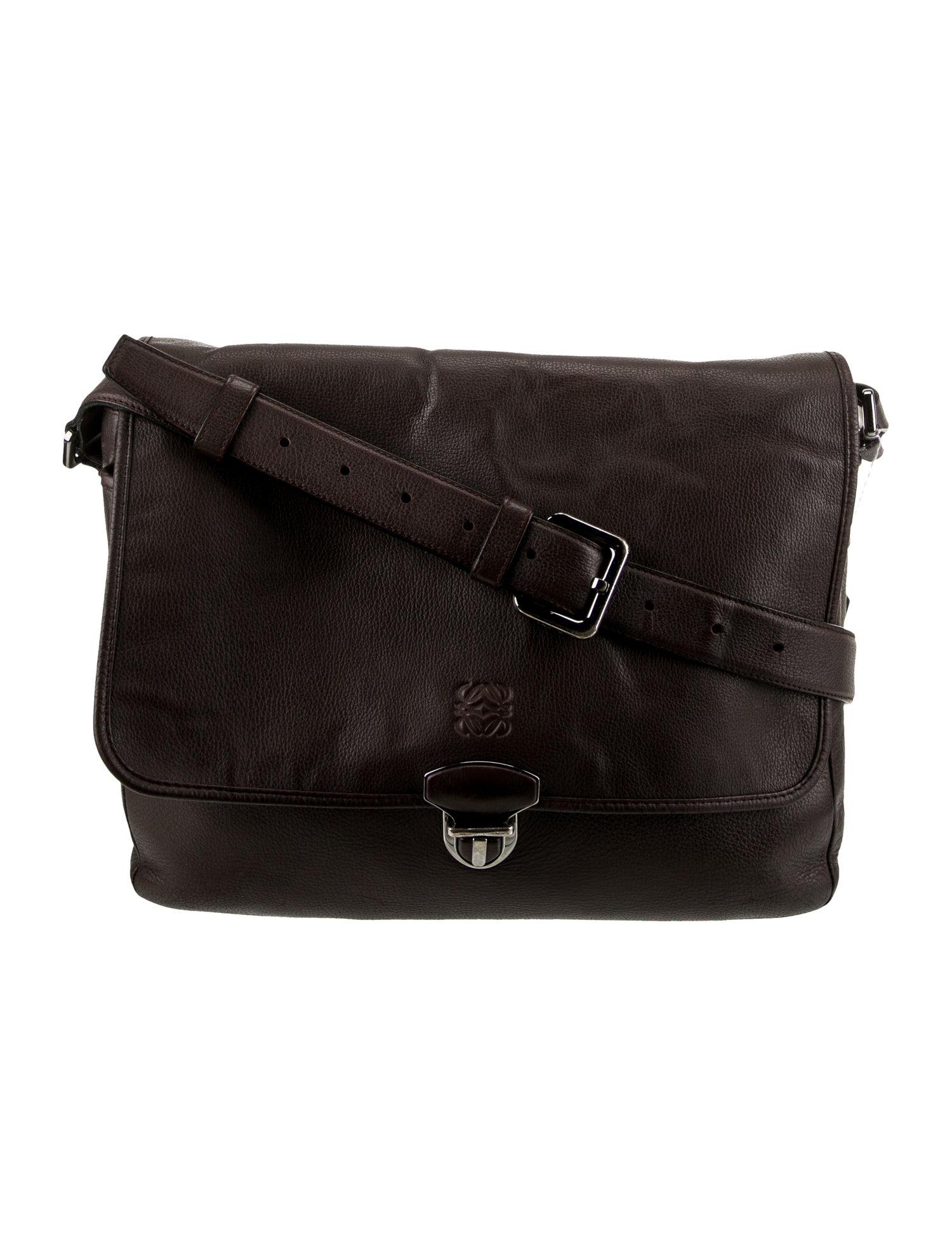Loewe Leather Messenger Bag