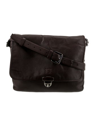 Loewe Leather Messenger Bag