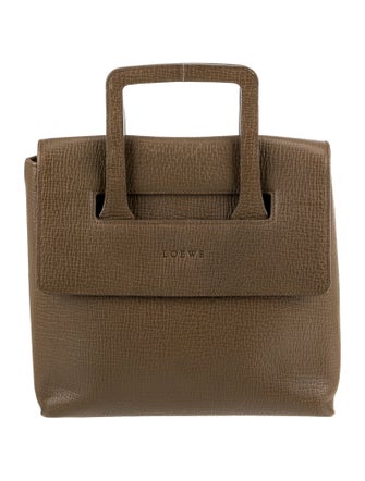 Loewe Leather Top Handle Bag