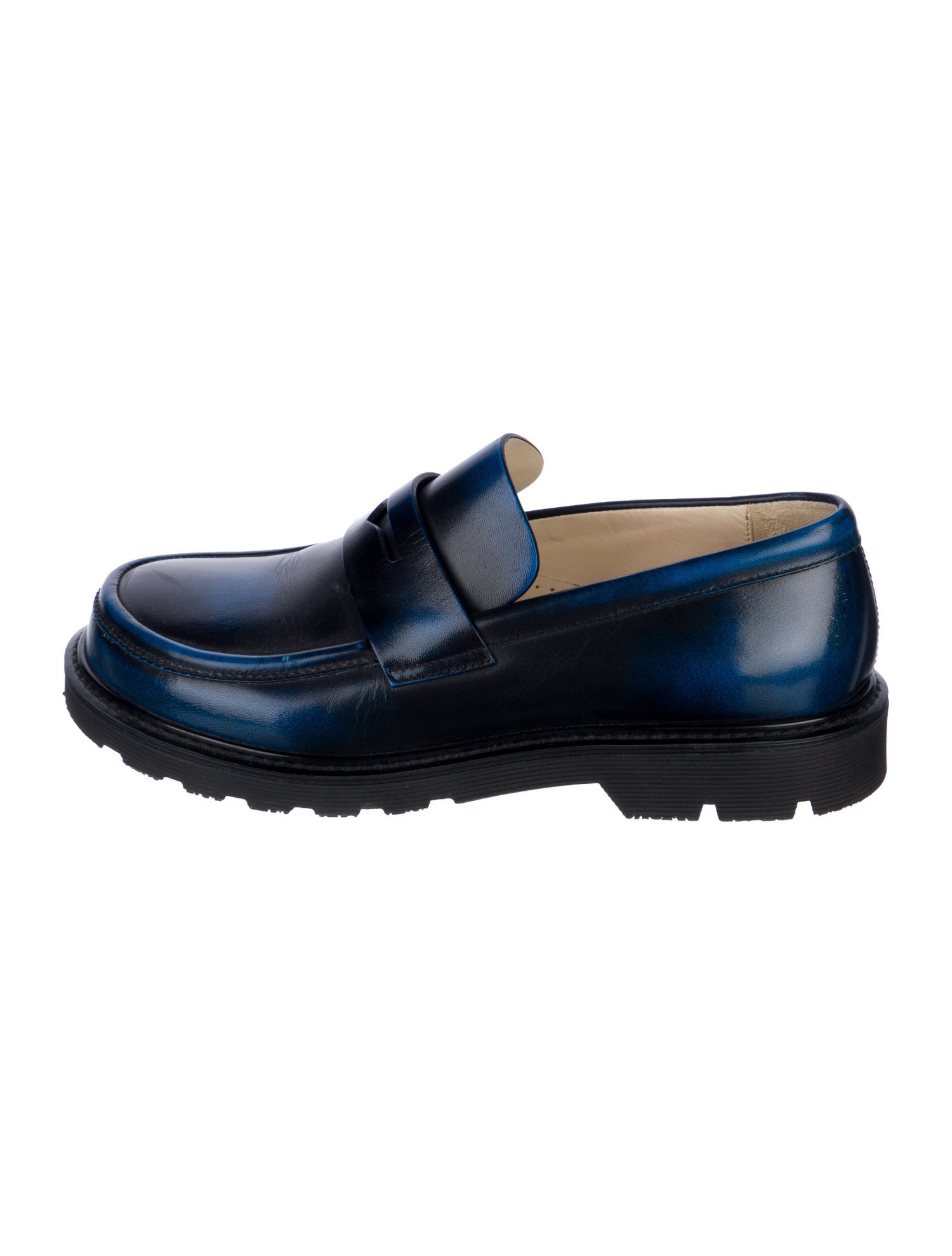 Loewe Leather Loafers