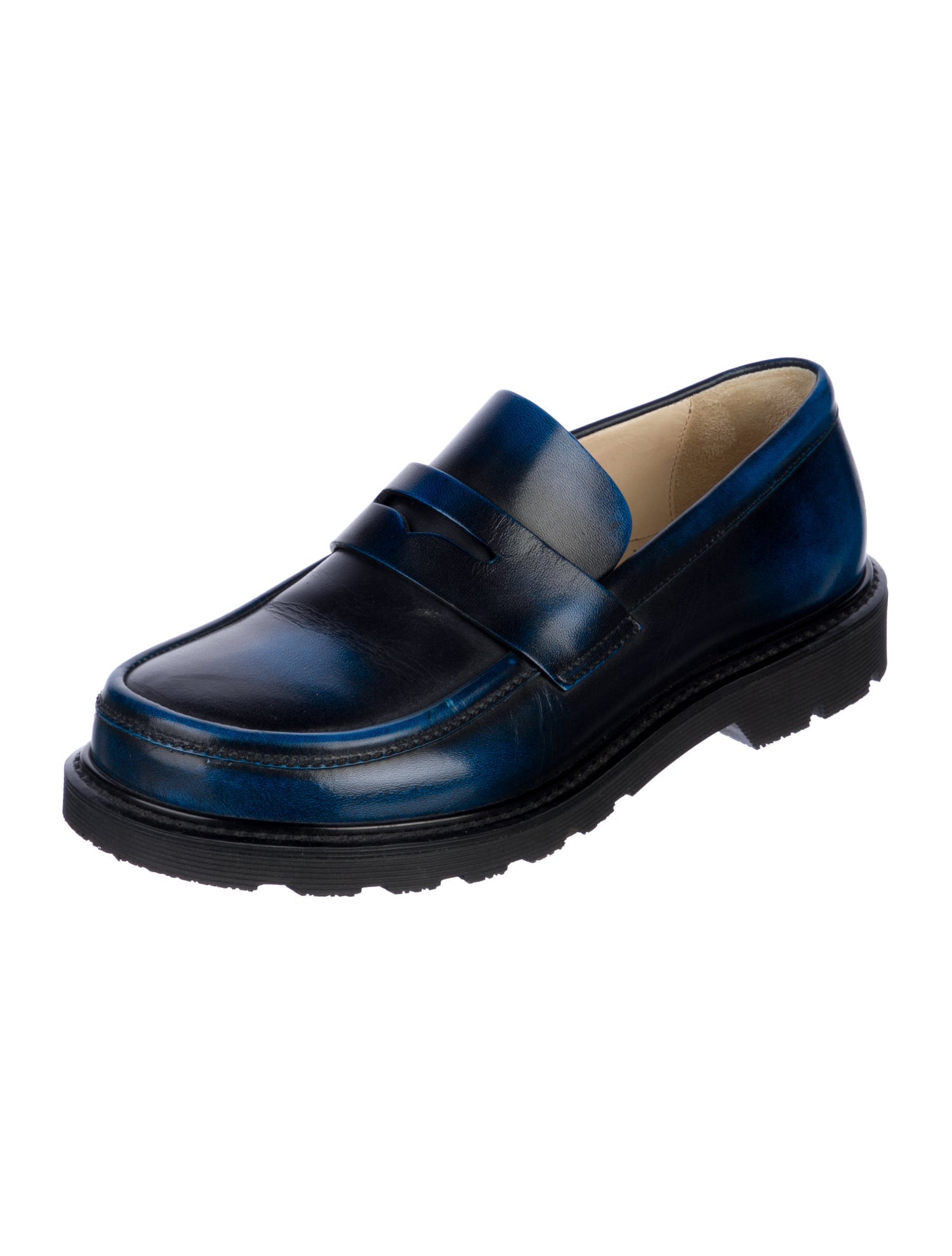 Loewe Leather Loafers
