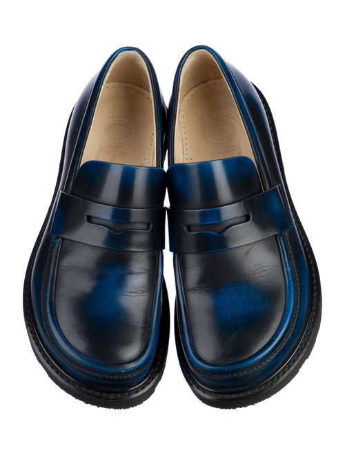 Loewe Leather Loafers