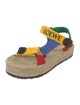 Loewe Canvas Printed Espadrilles