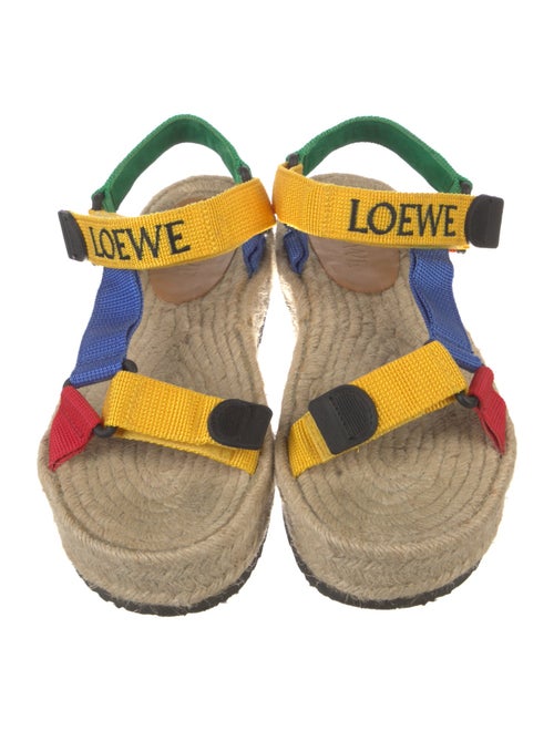 Loewe Canvas Printed Espadrilles