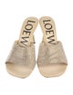 Loewe Leather Slides