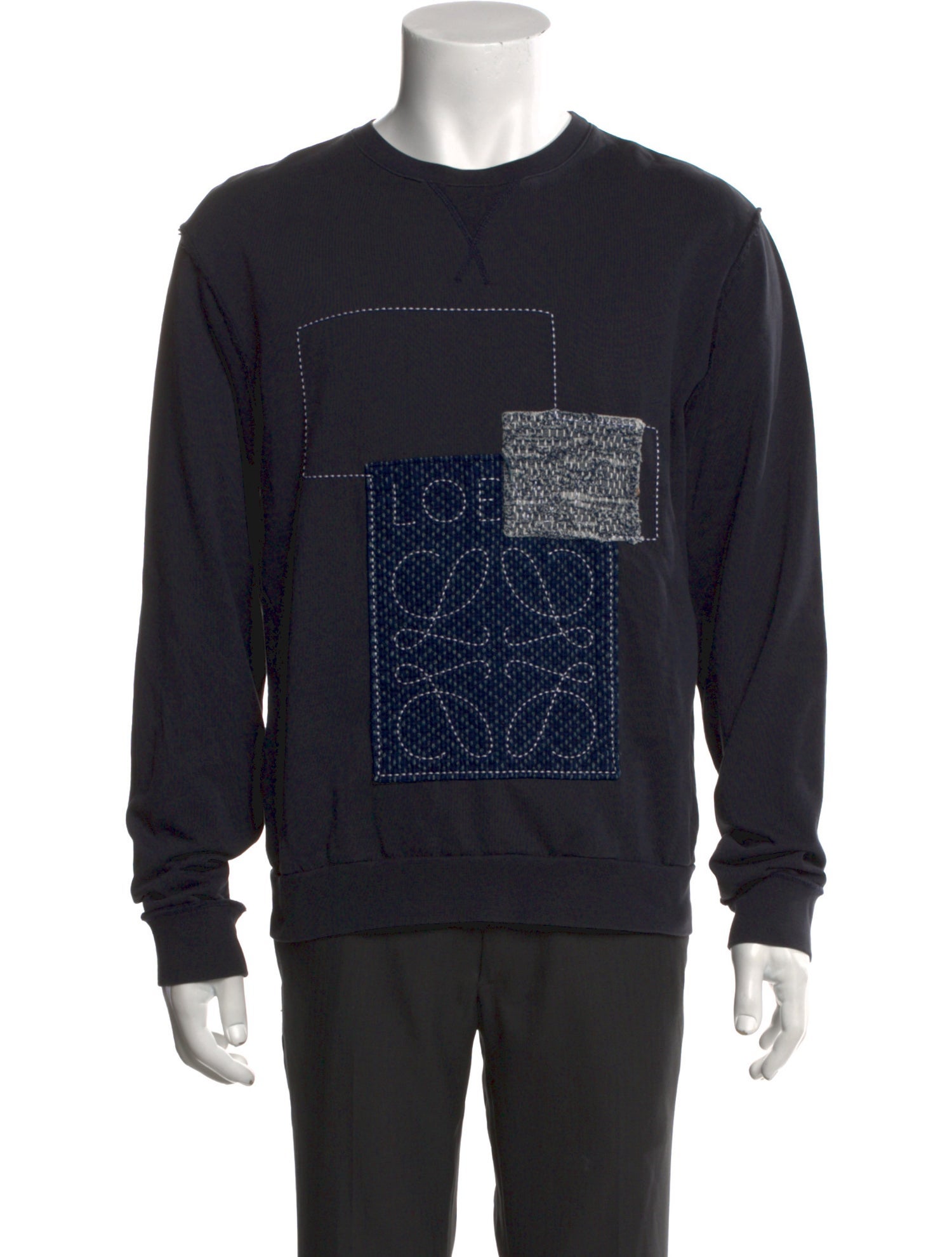 Loewe Graphic Print Crew Neck Sweatshirt