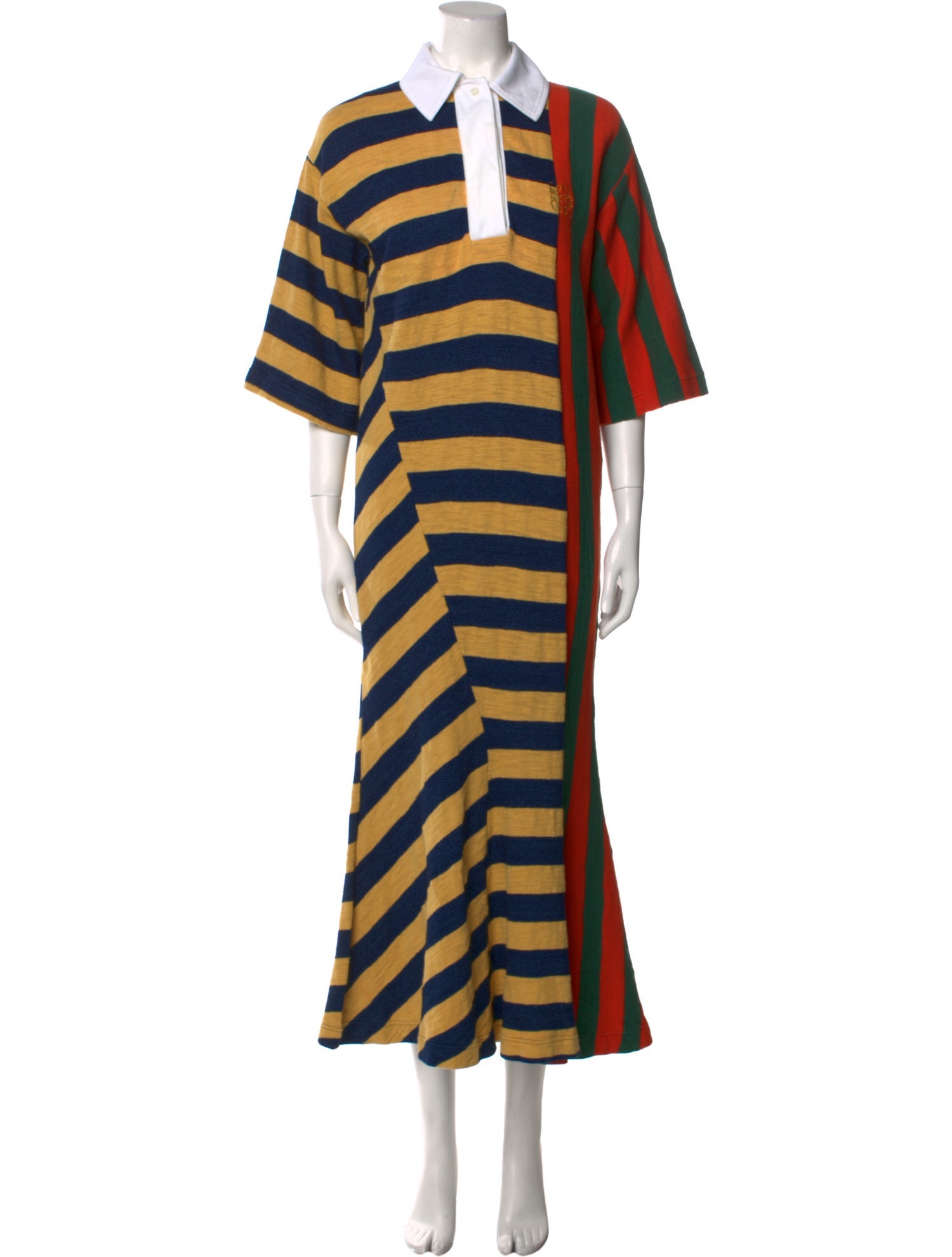 【関税&送料込】Tory Burch Abito Lungo In Cotone Tory Burch Silk Long Dress w/ Tags - Green Dresses, Clothing