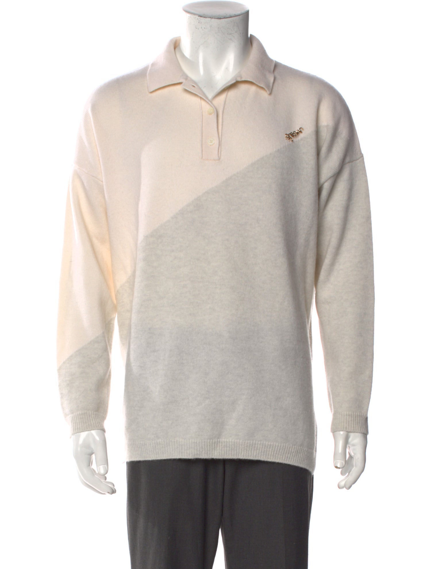 Loewe Wool Collar Polo Sweater