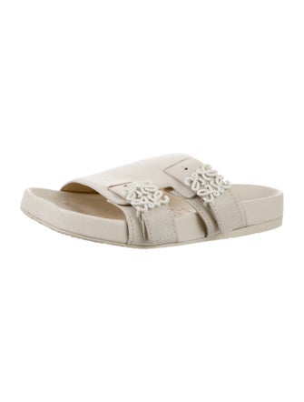 Loewe Leather Slides