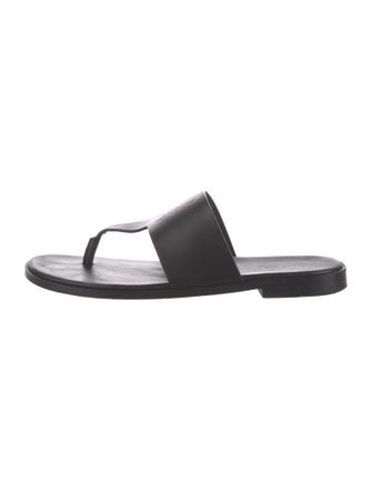 Loewe Leather Slides