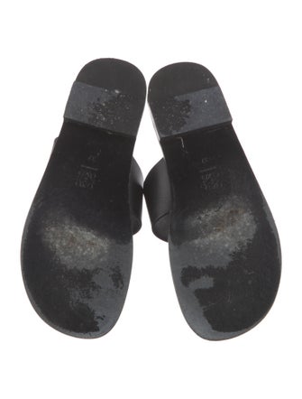 Loewe Leather Slides