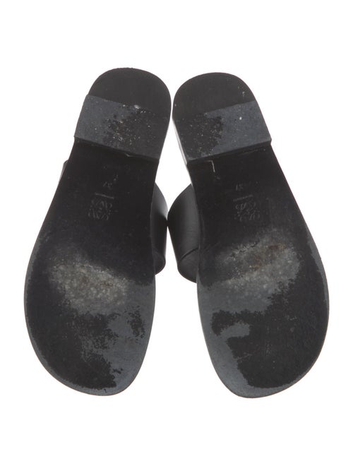 Loewe Leather Slides