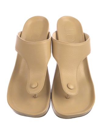 Loewe Leather Slides