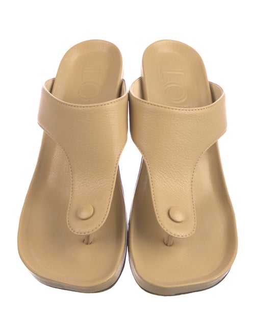 Loewe Leather Slides