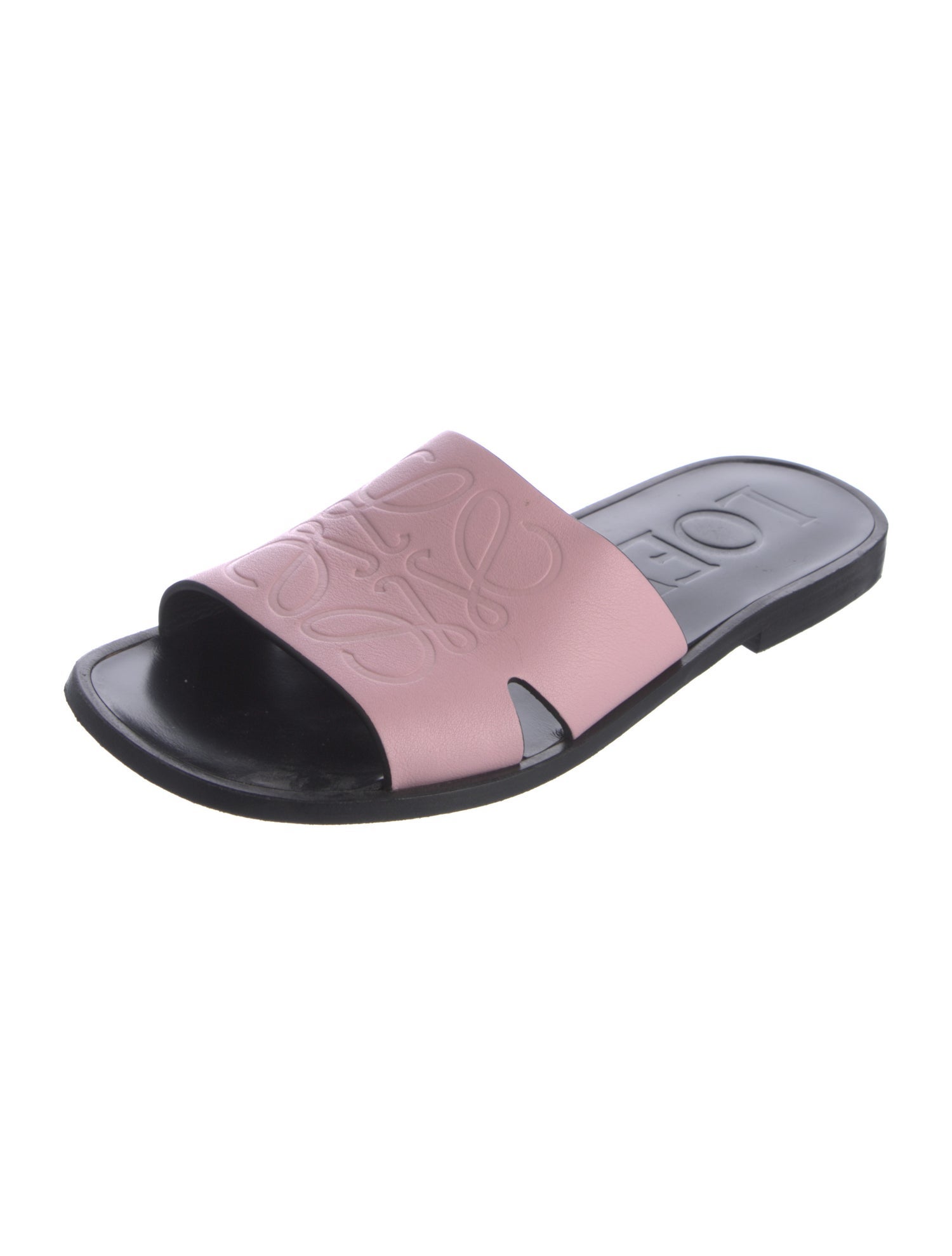 Loewe Leather Slides