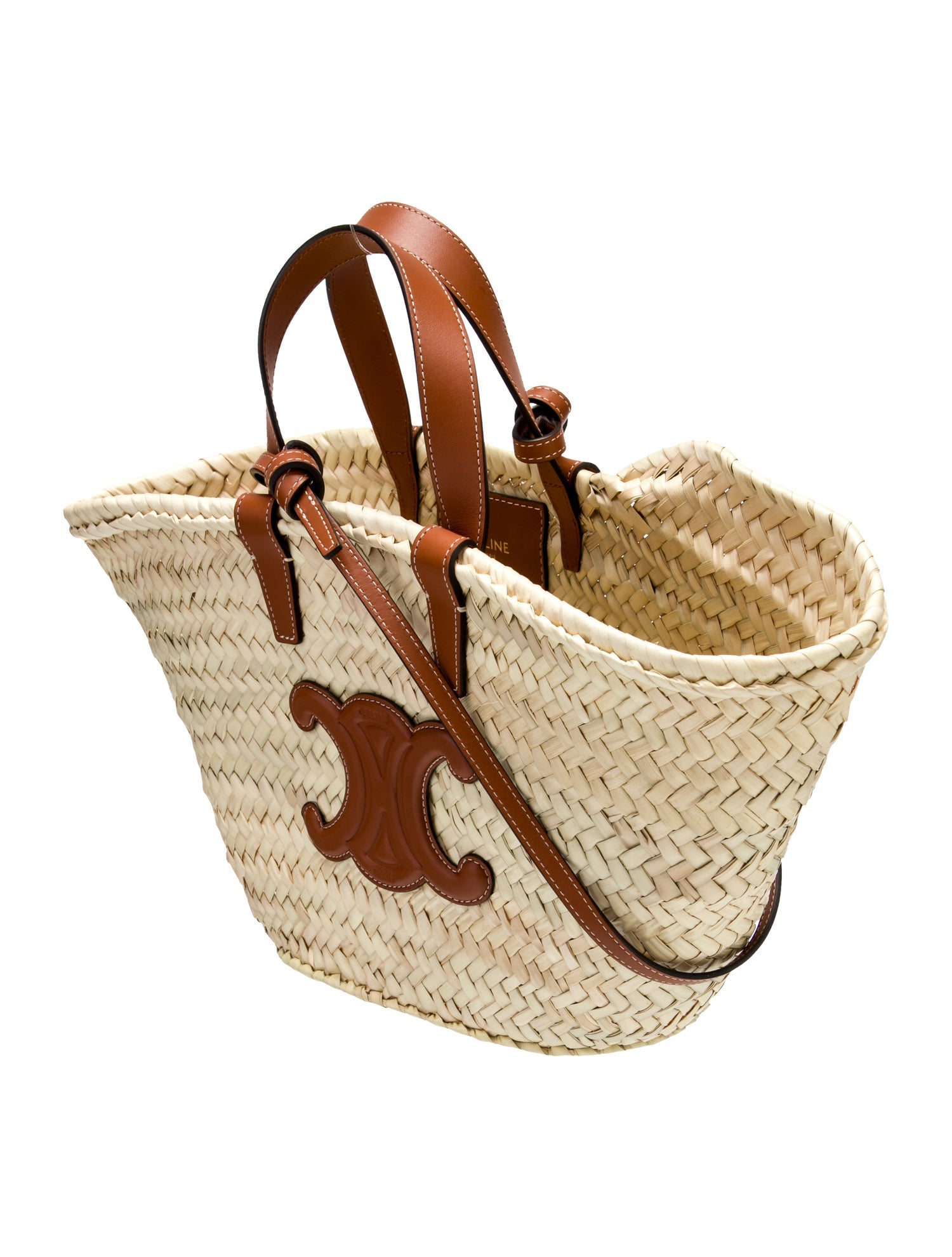 Celine Triomphe Classic Panier Teen 2024 - Neutrals Totes