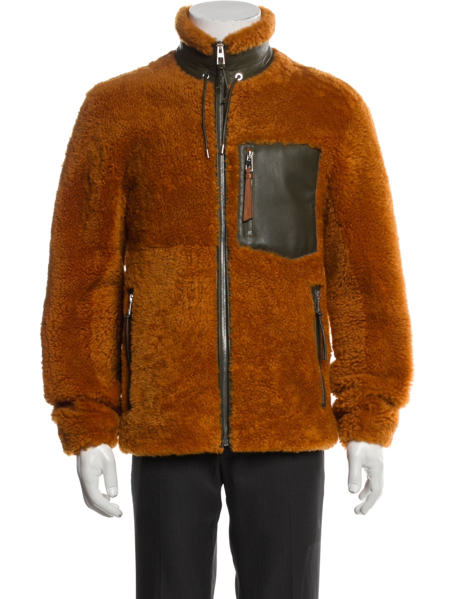 Loewe Lamb Leather Peacoat