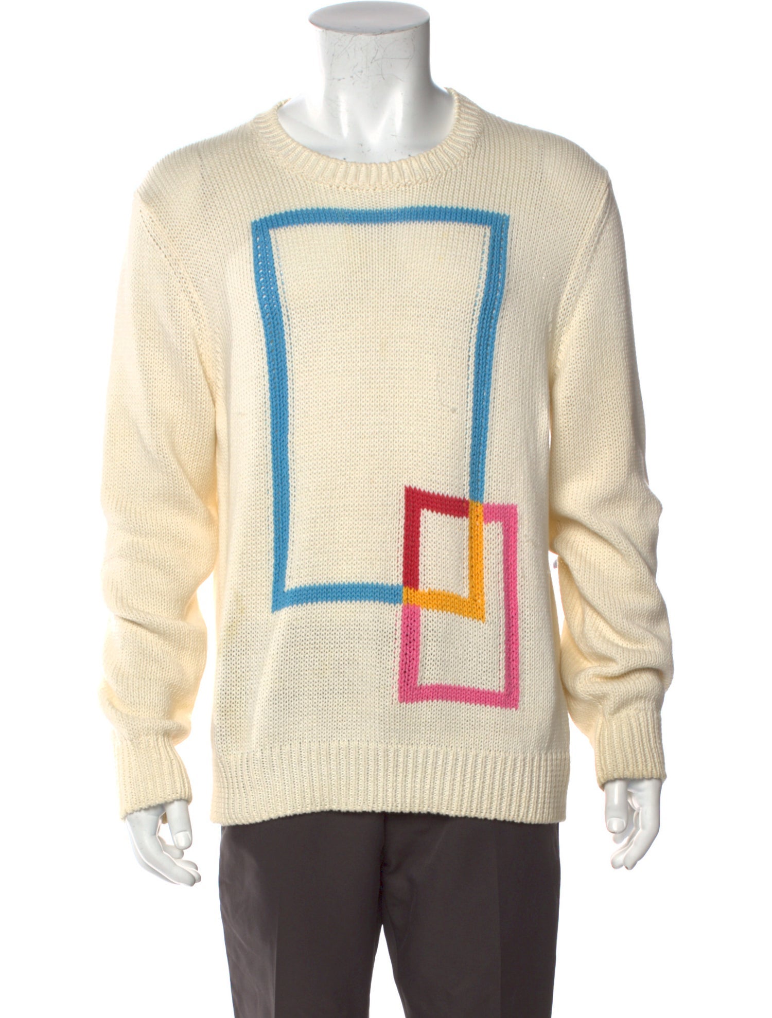Loewe Graphic Print Crew Neck Pullover