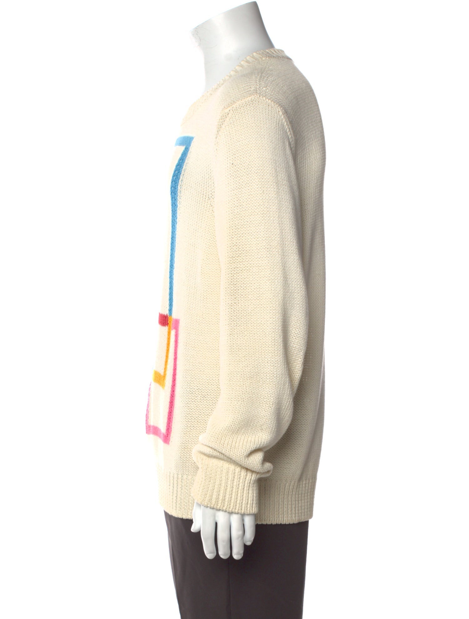 Loewe Graphic Print Crew Neck Pullover