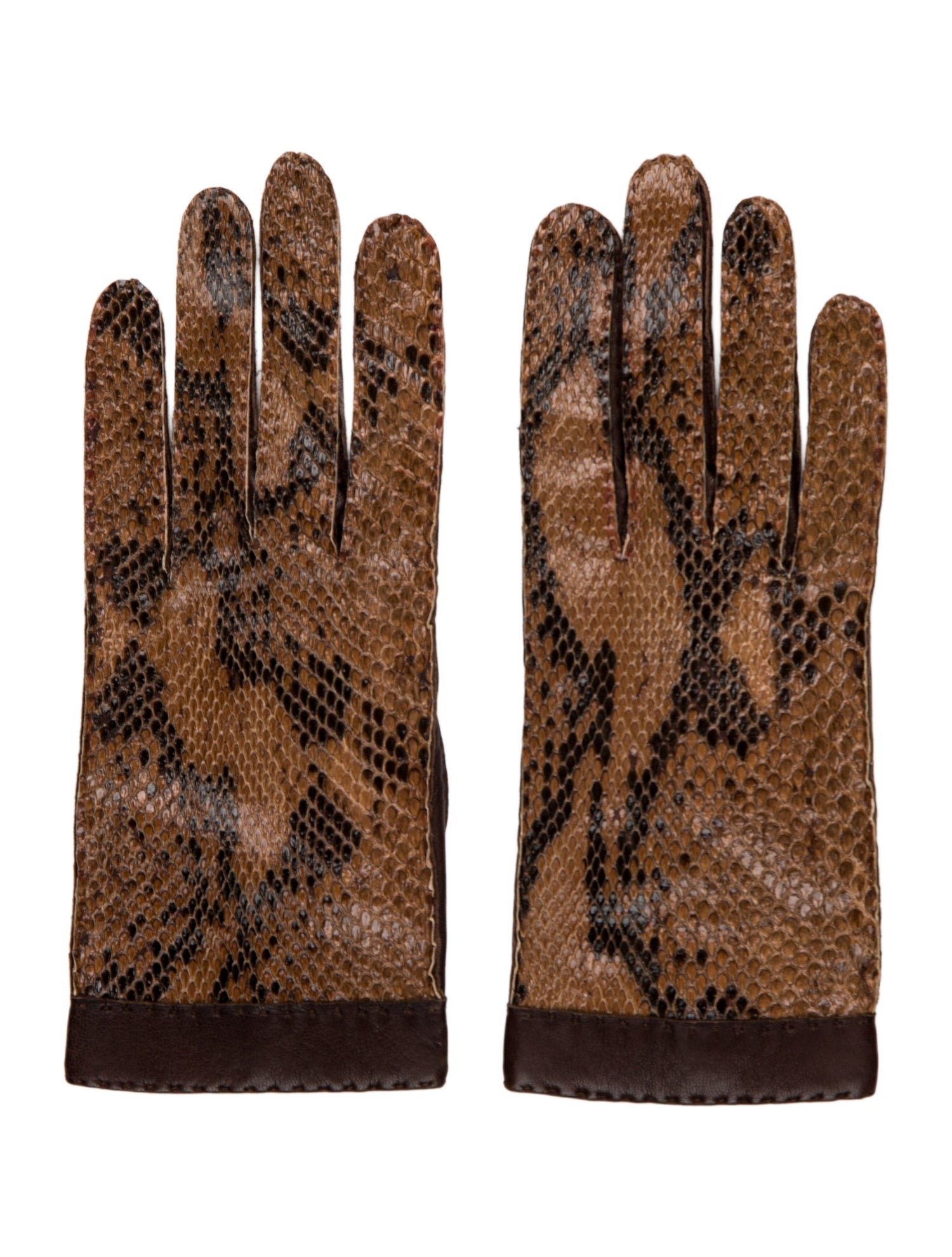 Loewe Animal Print Gloves