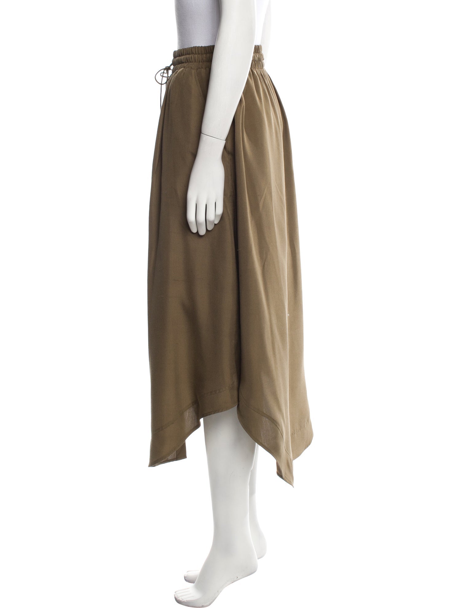 Loewe Elasticated Midi Length Skirt