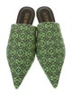 Loewe Canvas Printed Mules