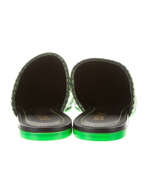 Loewe Canvas Printed Mules