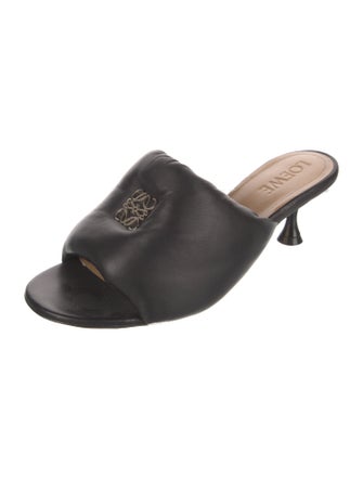 Loewe Leather Slides