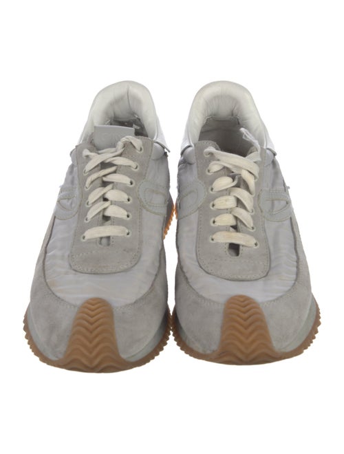 Loewe Suede Printed Sneakers