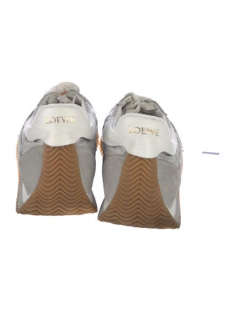 Loewe Suede Printed Sneakers
