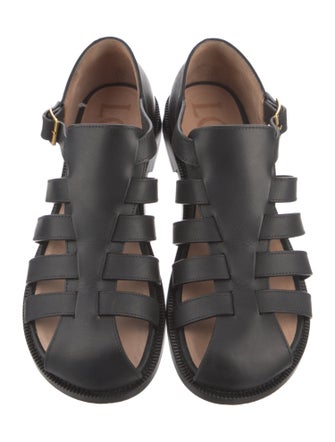 Loewe Leather Gladiator Sandals