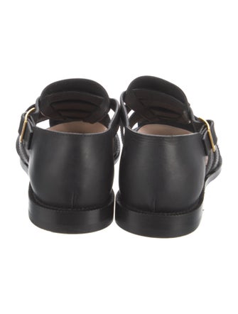 Loewe Leather Gladiator Sandals