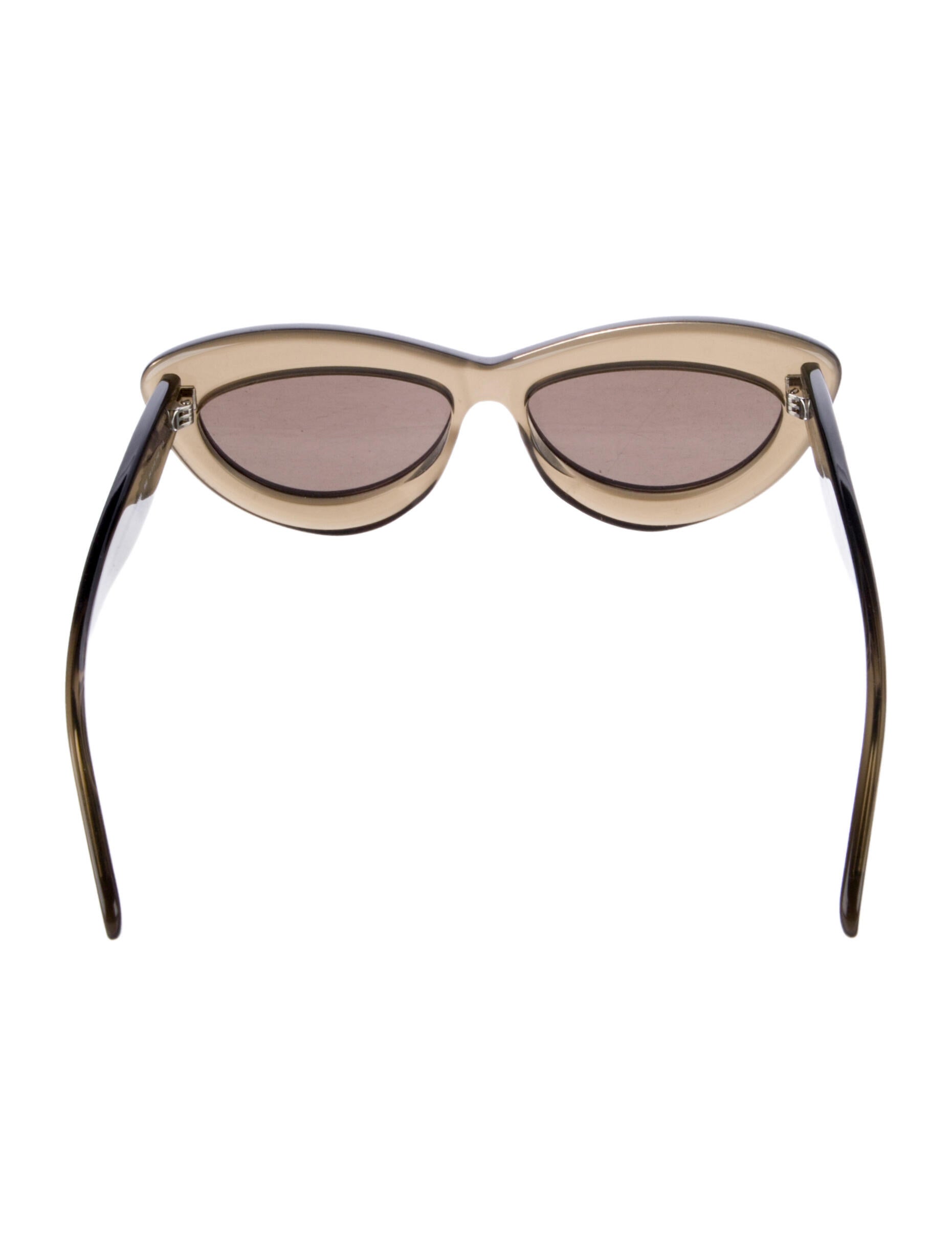 Loewe Cat-Eye Tinted Sunglasses