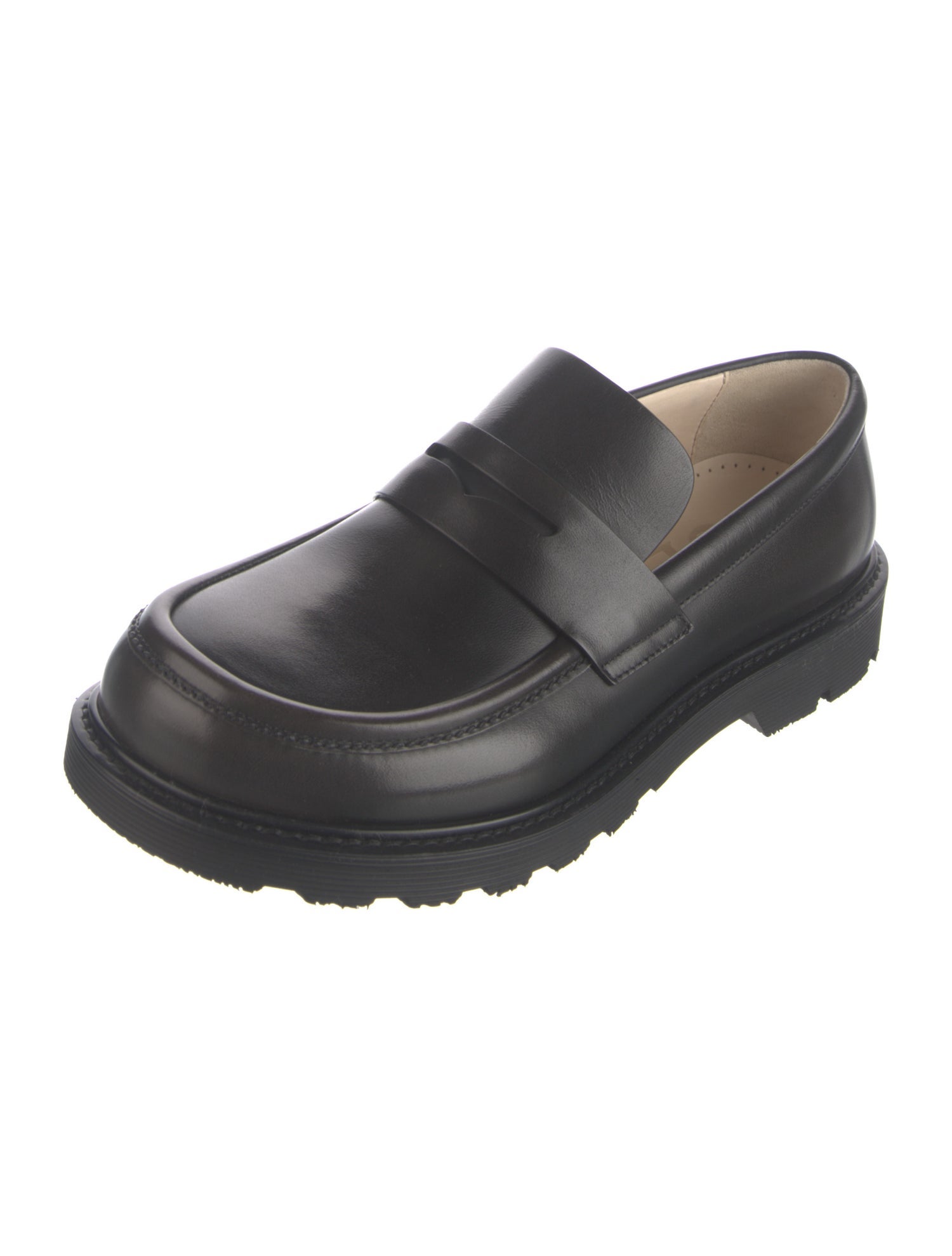 Loewe Leather Loafers