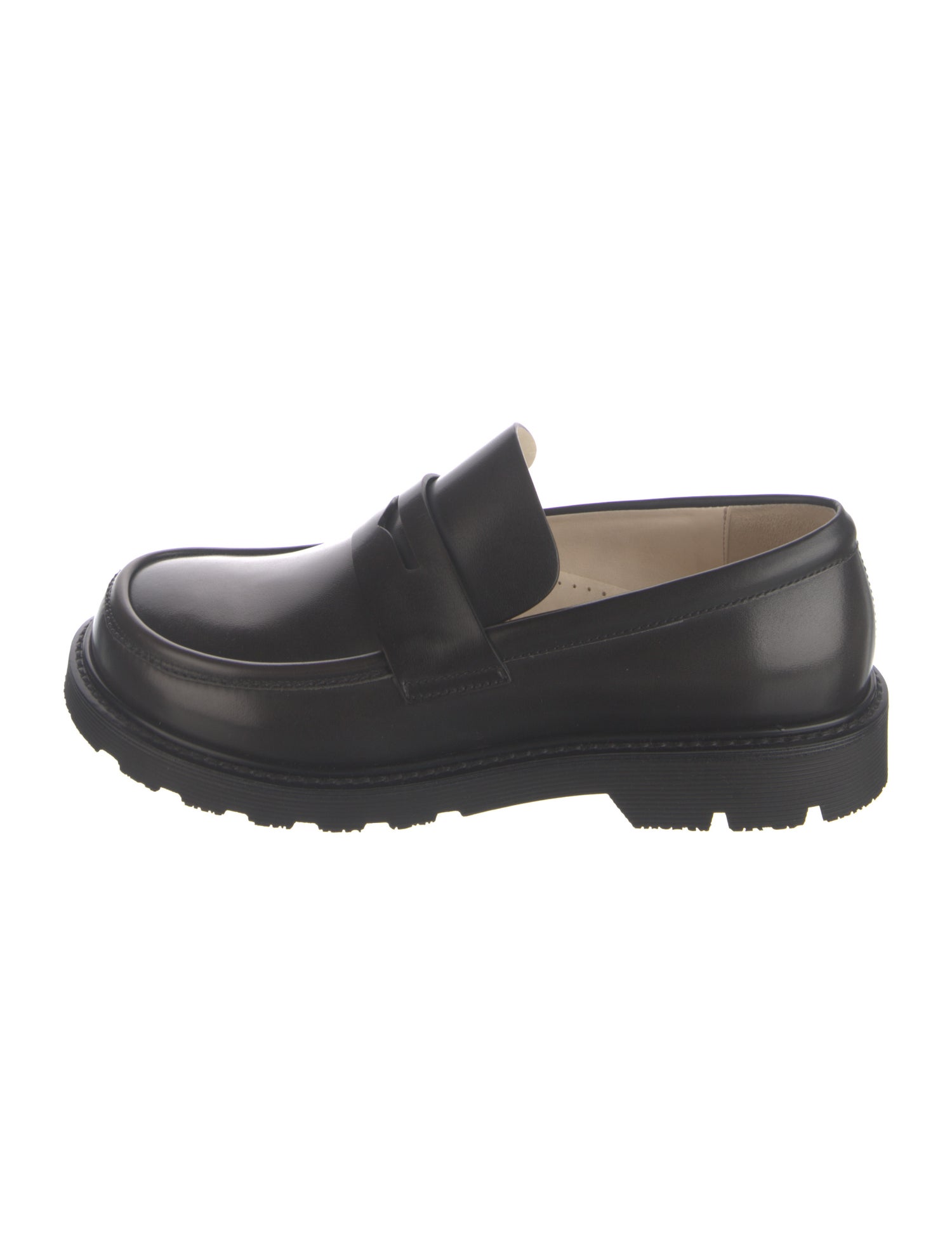 Loewe Leather Loafers