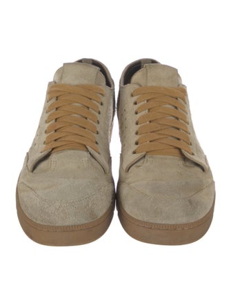 Loewe Suede Printed Sneakers