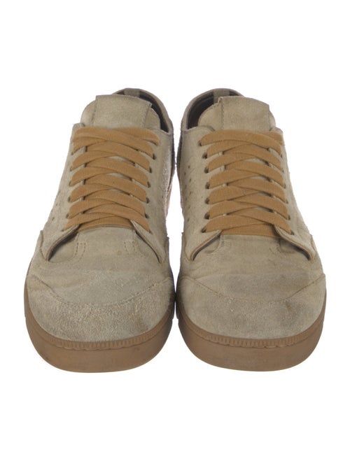 Loewe Suede Printed Sneakers