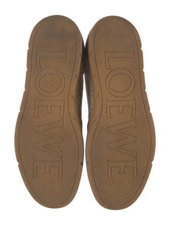 Loewe Suede Printed Sneakers