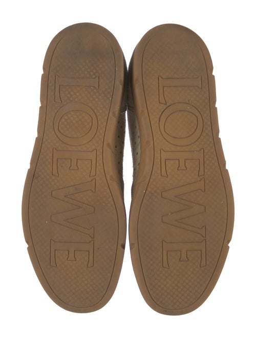 Loewe Suede Printed Sneakers