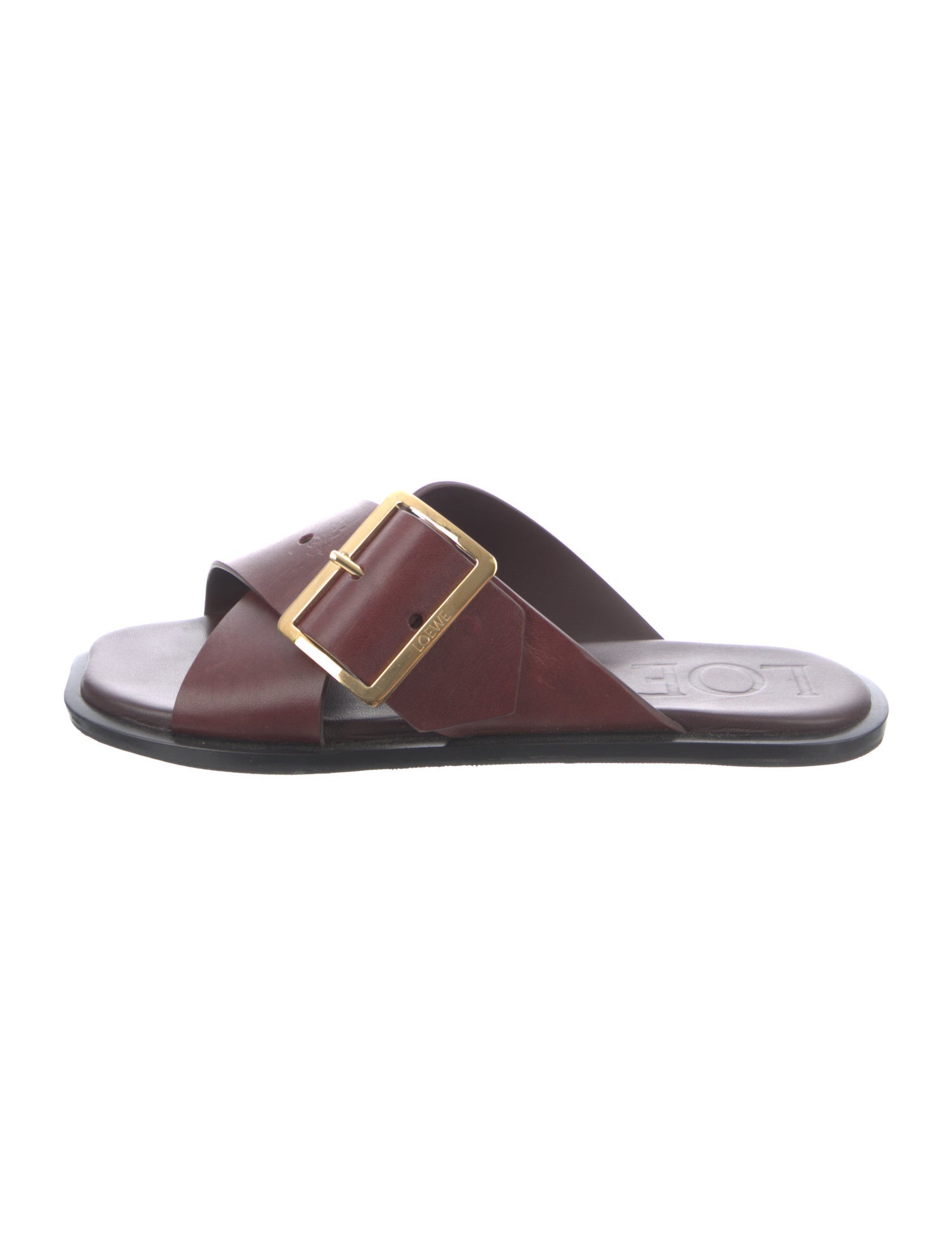 Loewe Leather Slides