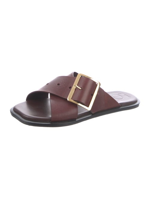 Loewe Leather Slides