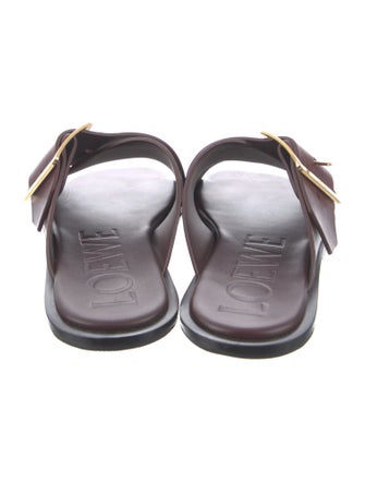 Loewe Leather Slides
