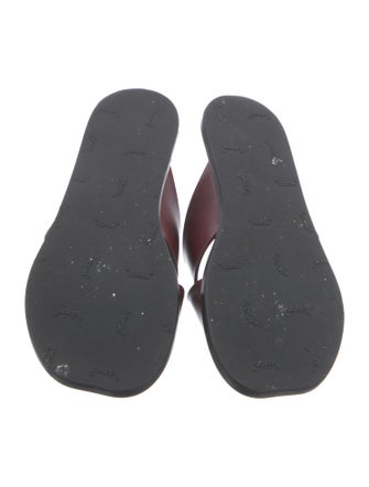 Loewe Leather Slides