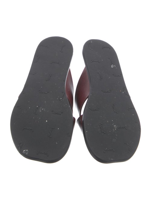 Loewe Leather Slides