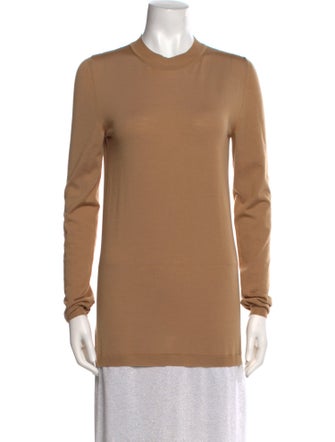 Loewe Crew Neck Midi Length Dress