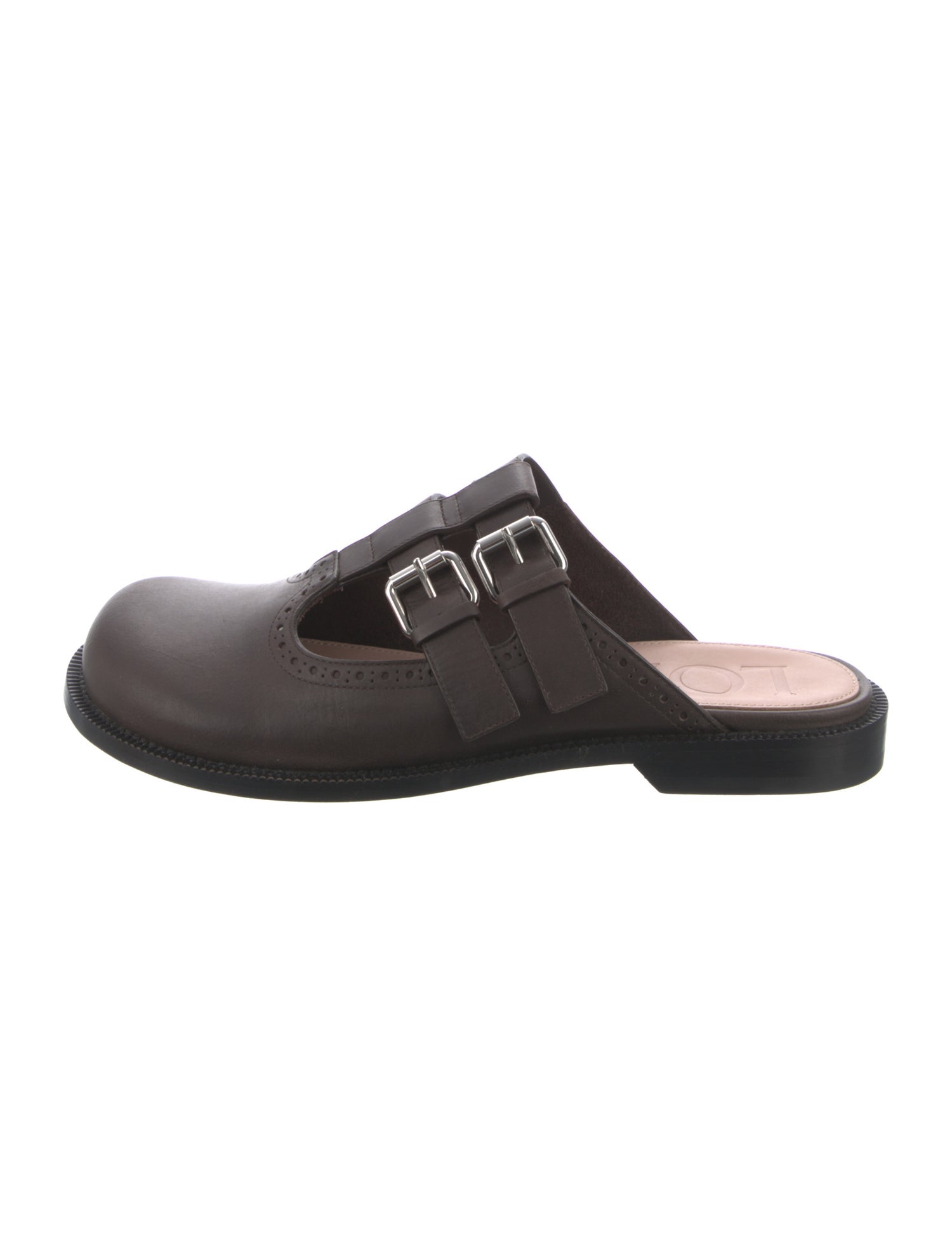 Loewe Leather Slides