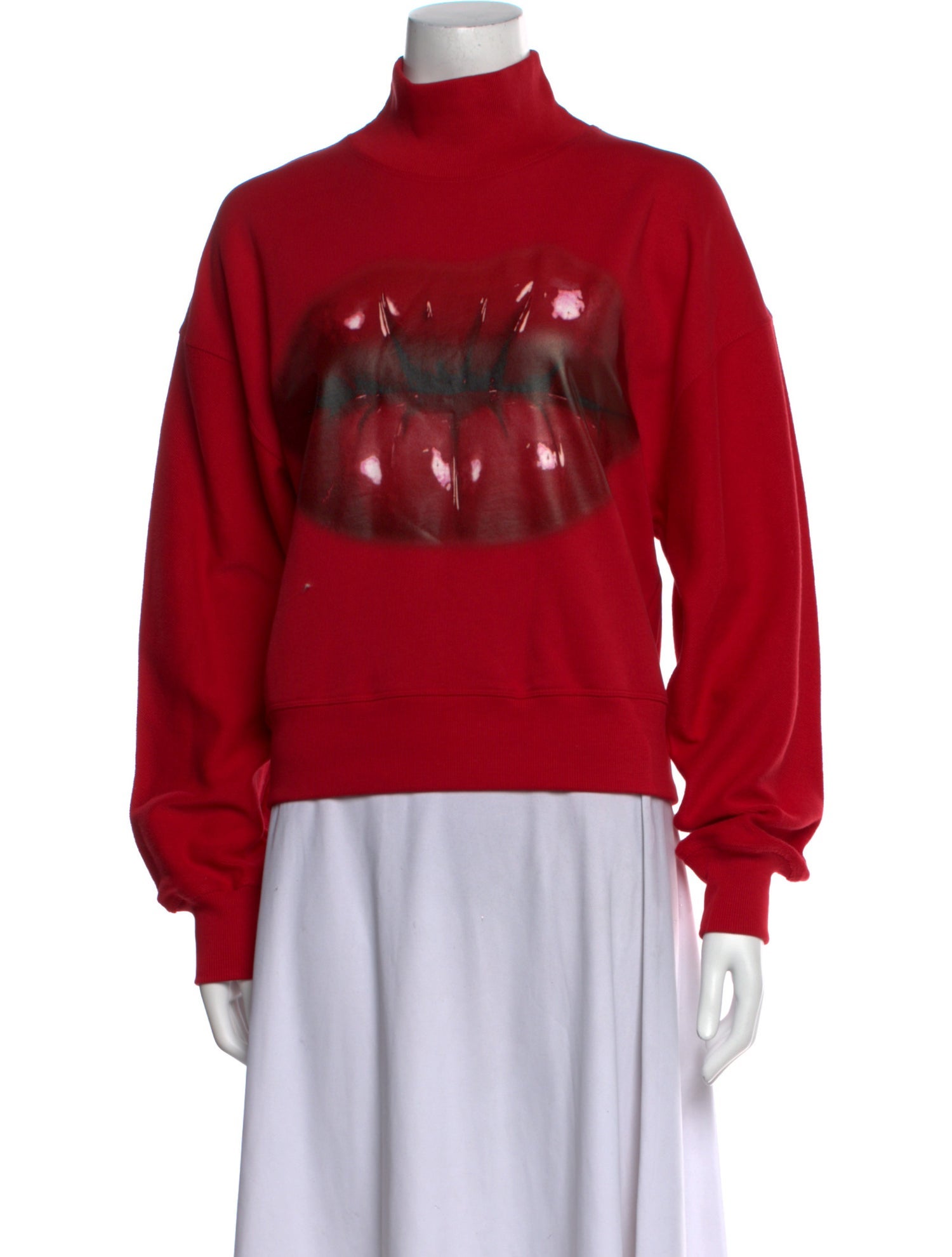 Loewe Lips Graphic Print Sweater