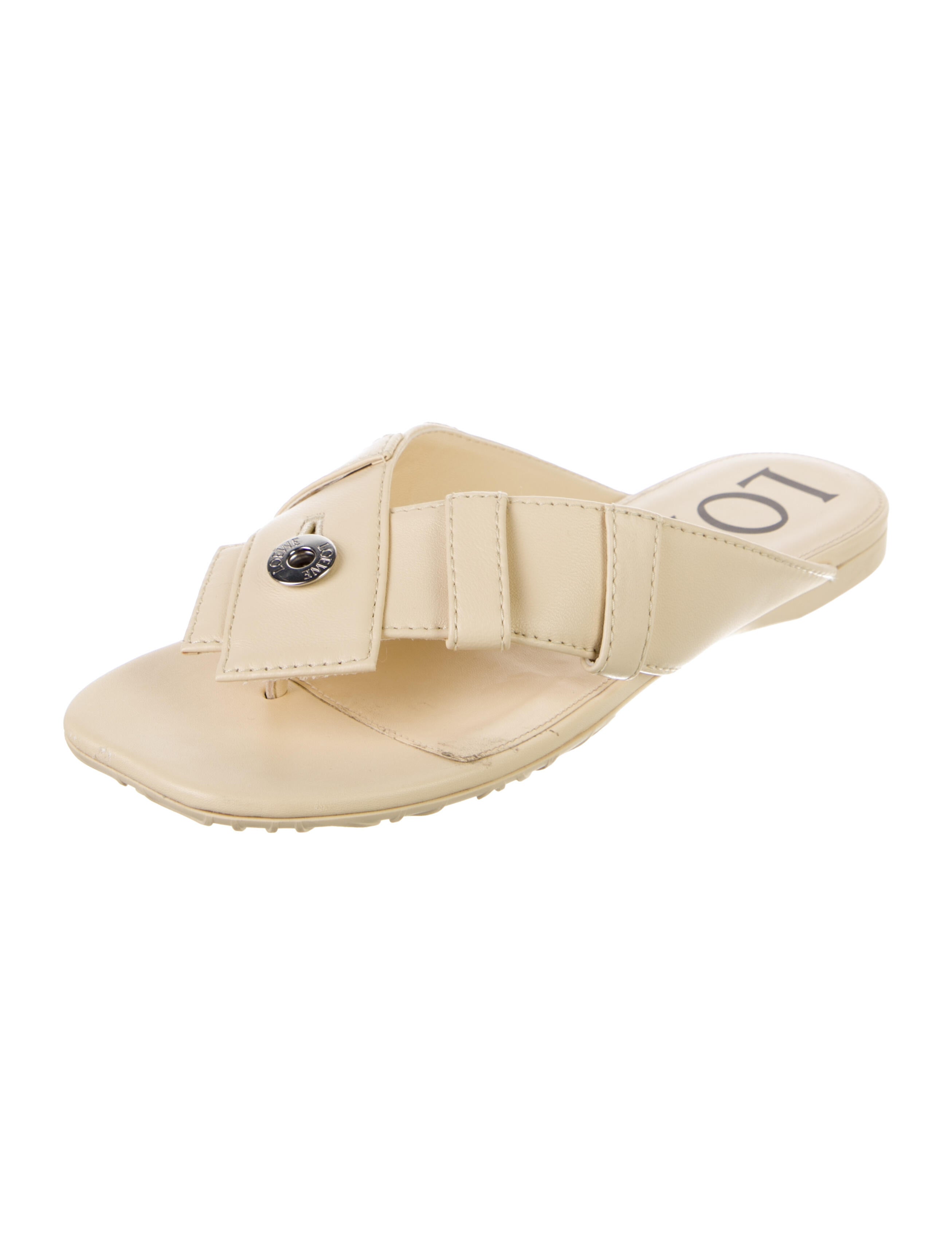 Loewe Leather Sandals